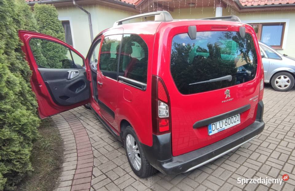 Peugeot Partner II Tepee 16 HDi 100 Zarejestrowany w Polsce Partner dolnośląskie Lubin