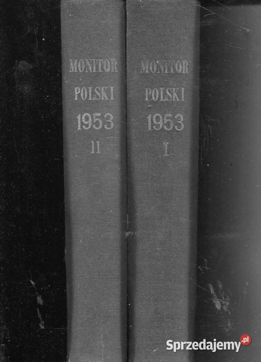 Monitor Polski 1953 Komplet T12 zachodniopomorskie Szczecin