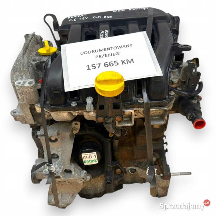 SILNIK K4M858 Renault Scenic Megane III 16 16V Chełm sprzedam