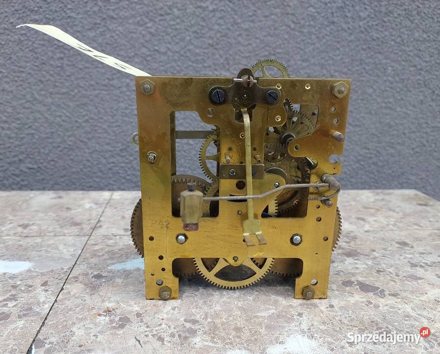 765 Mechanizm zegara ściennego P42 Gustav Becker pomorskie Tczew sprzedam