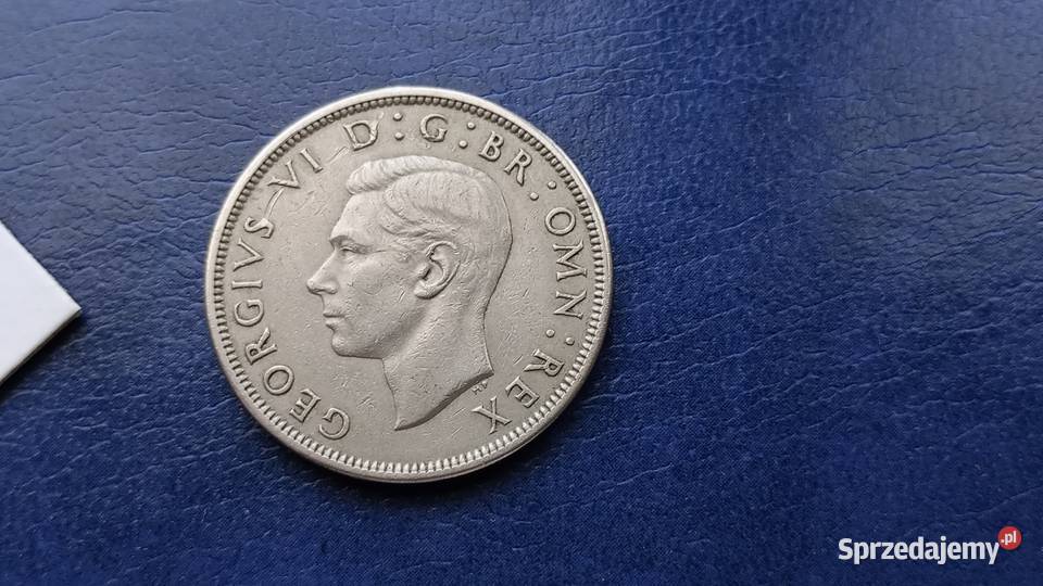 Stare monety 12 korony 1951 Anglia Numizmatyka Lesko