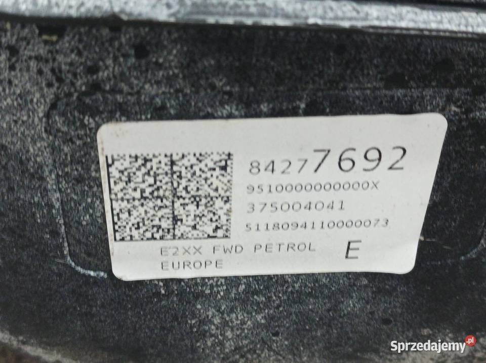 ZBIORNIK PALIWA BAK 15 T 84277692 Opel Insignia
