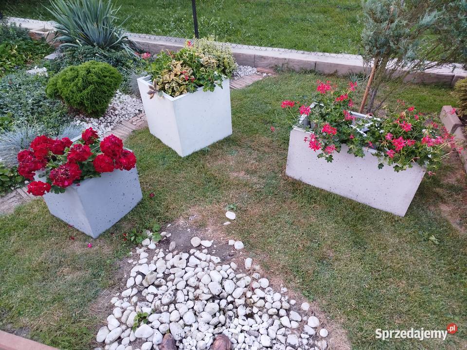 Donice betonowe różne rozmiary Kielce sprzedam