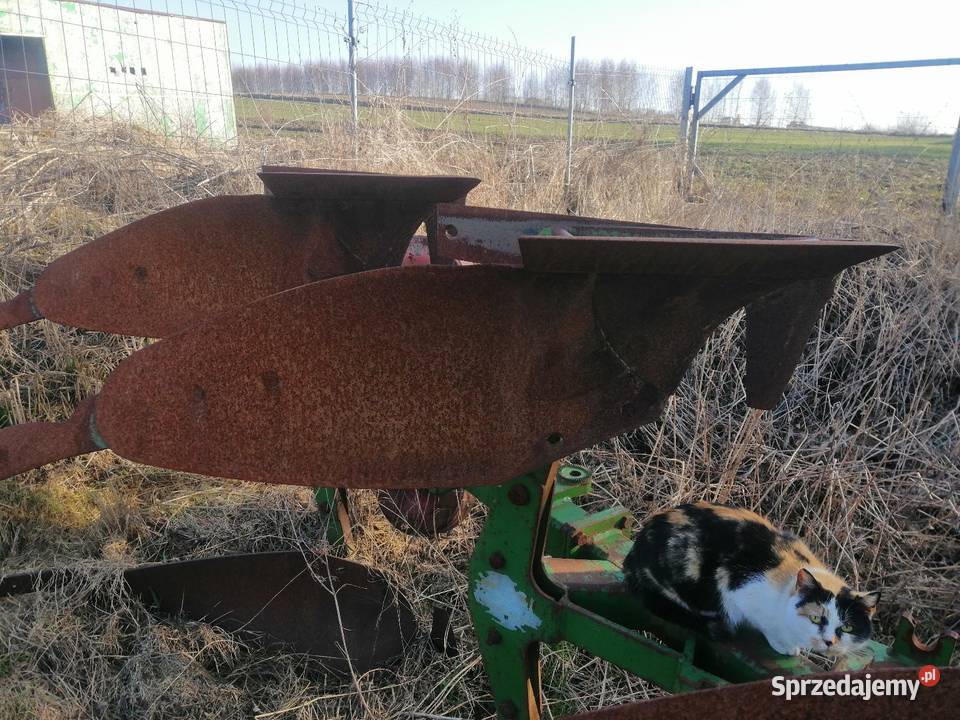 Pług obrotowy 3 skiby Eberhardt D353 Kverneland Gołaczewy