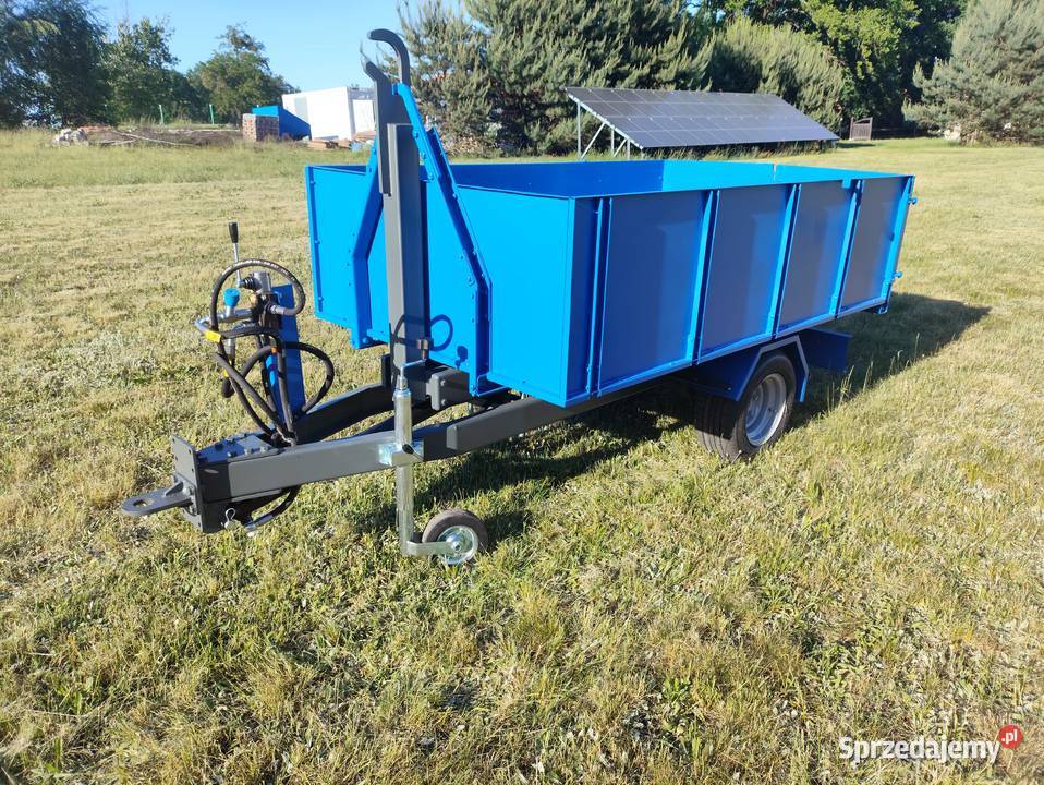 Przyczepa do mini traktora sadownicza komunalna Wrocław