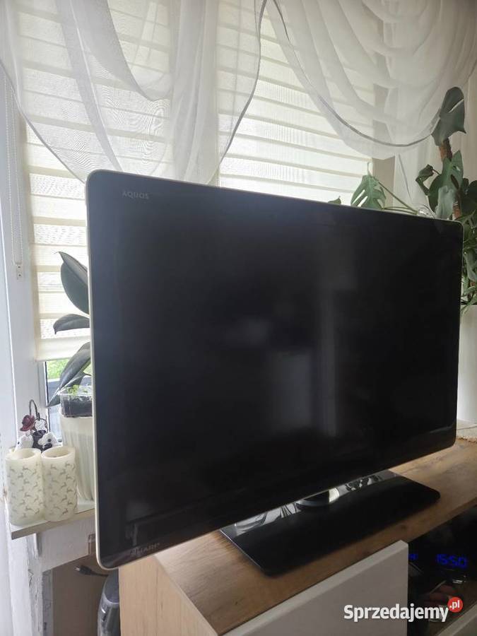 czarny 37 telewizor tv led Sharp lc37LE320e Częstochowa sprzedam