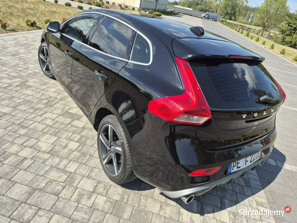Volvo V40 20d 190 RDESIGN navi full led chromy diesel Drelów