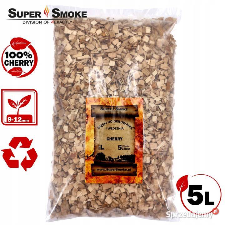Zrębki Wędzarnicze Super Smoke CHERRY KL10 912mm podlaskie