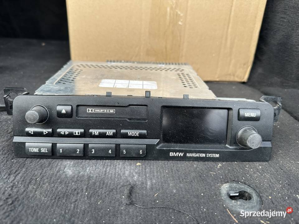 Radio BMW e46 Navigation system led białe Międzyrzec Podlaski