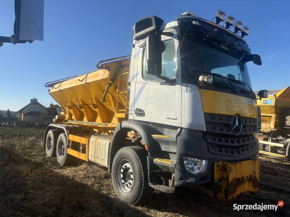 Mercedes Arocs 2630 6x4 2015 euro6 piaskarka 7689cm3 Ropczyce