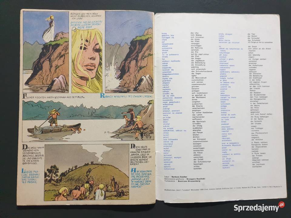 O Smoku Wawelskim i Królewnie Wandzie język historyczne i wojenne Gdynia