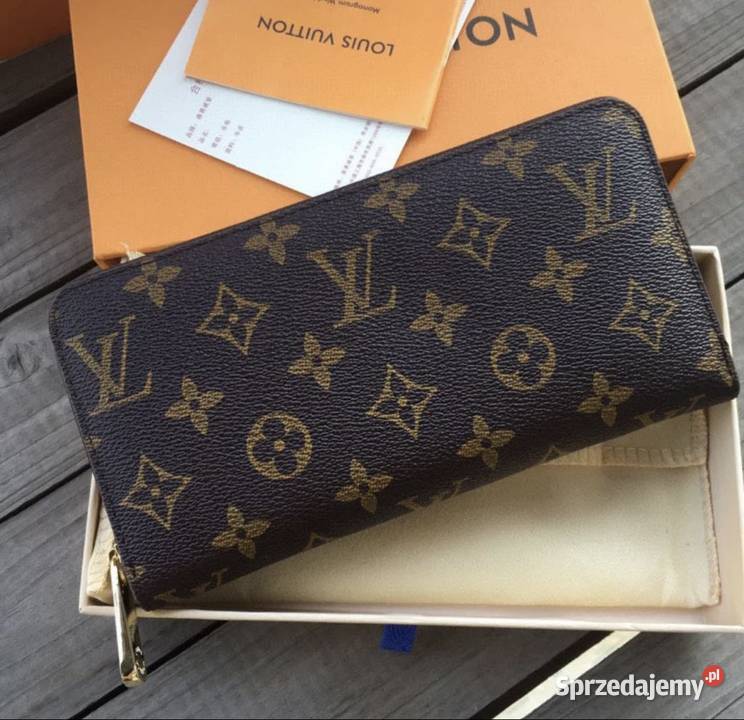 Wyprzedaż Portfel LV Louis Vuitton Sarah skóra Moda i Styl Warszawa