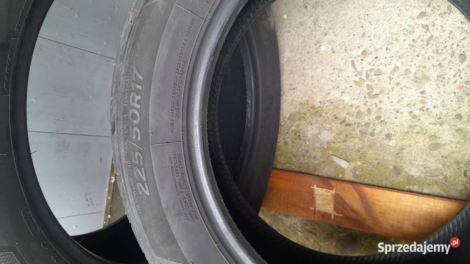 Opony letnie hankook 22550 R17 podkarpackie Dębowiec