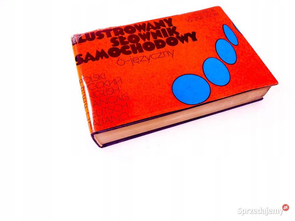 Ilustrowany słownik samochodowy w 6 językach