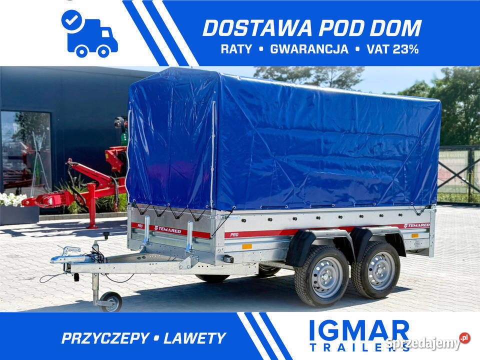 Przyczepka Samochodowa Temared PRO 26122