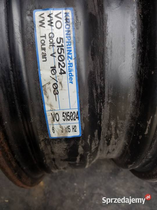 Felgi Stalowe VW 5X112 x15 Andrespol sprzedam