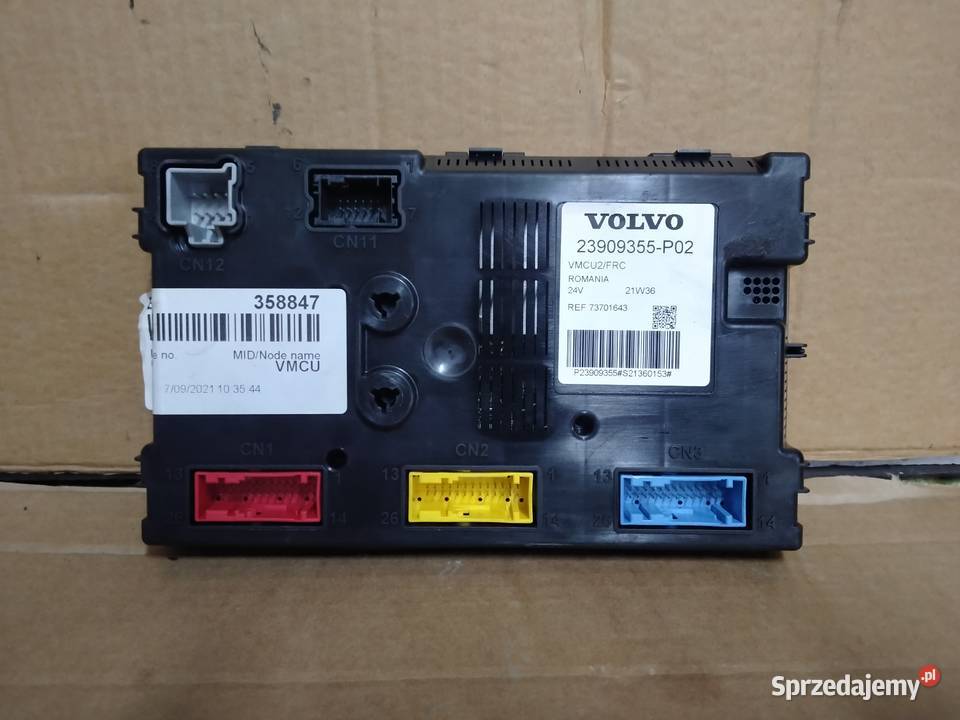 VOLVO FH4 FH5 STEROWNIK MODUŁ VMCU 2 23909355 ciężarowe Kargowa