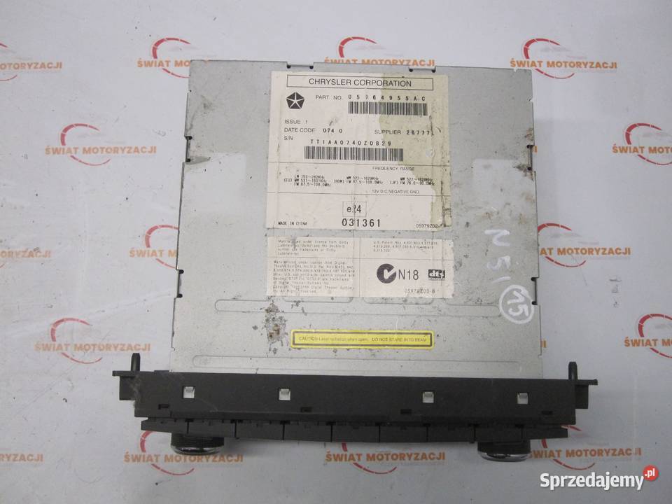 JEEP PATRIOT 10r Radio cd mp3 dvd fabryczne świętokrzyskie Kielce