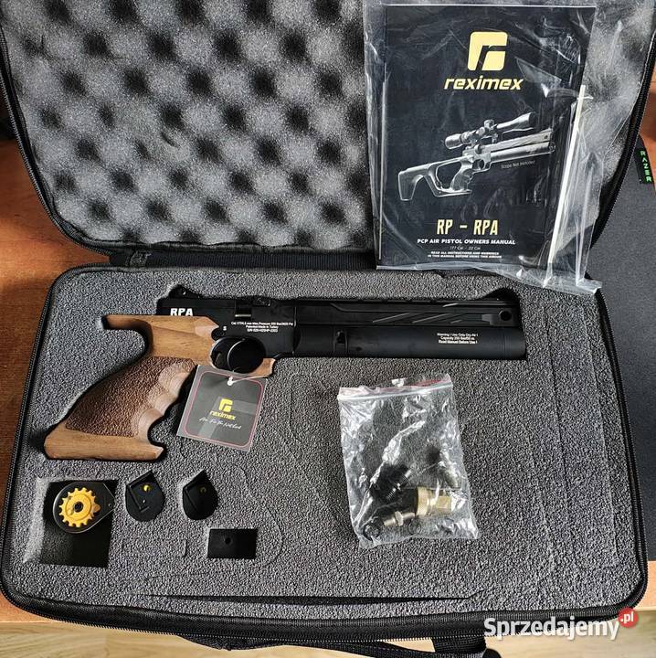 Wiatrówka Reximex RPA 45 mm z regulatorem Sporty strzeleckie i myślistwo Konin sprzedam