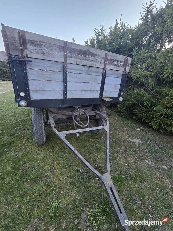 Przyczepa rolnicza nieuszkodzony Mogilno