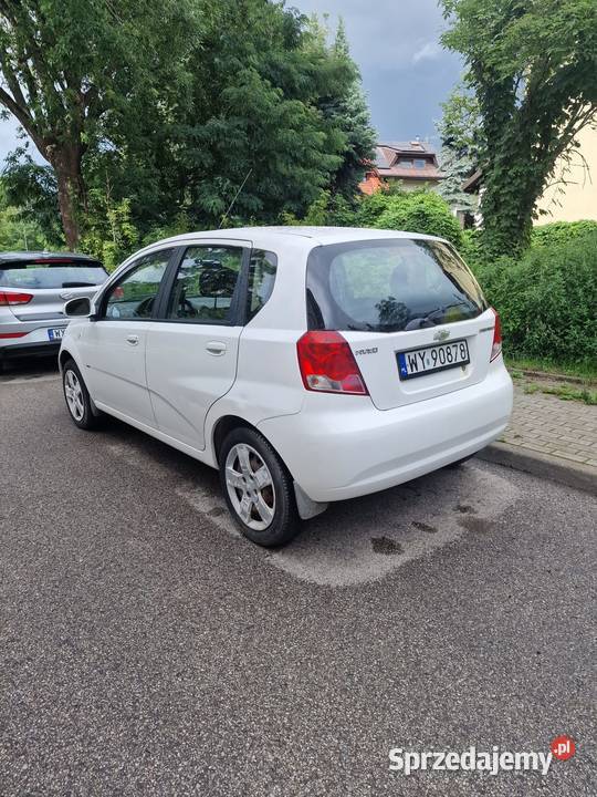 Chevrolet Aveo mały przebieg porobiony manualna Warszawa