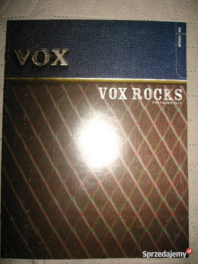 VOX Amps Catalog katalog wzmacniaczy Kępice