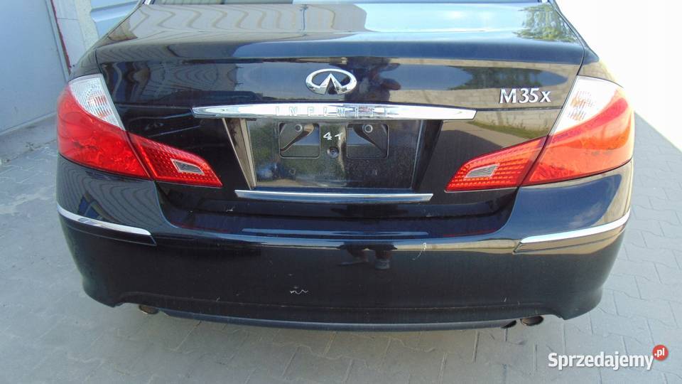 KLAPA BAGAŻNIKA GOŁA INFINITI M35X 0510 Karoseria Nowy Tomyśl sprzedam