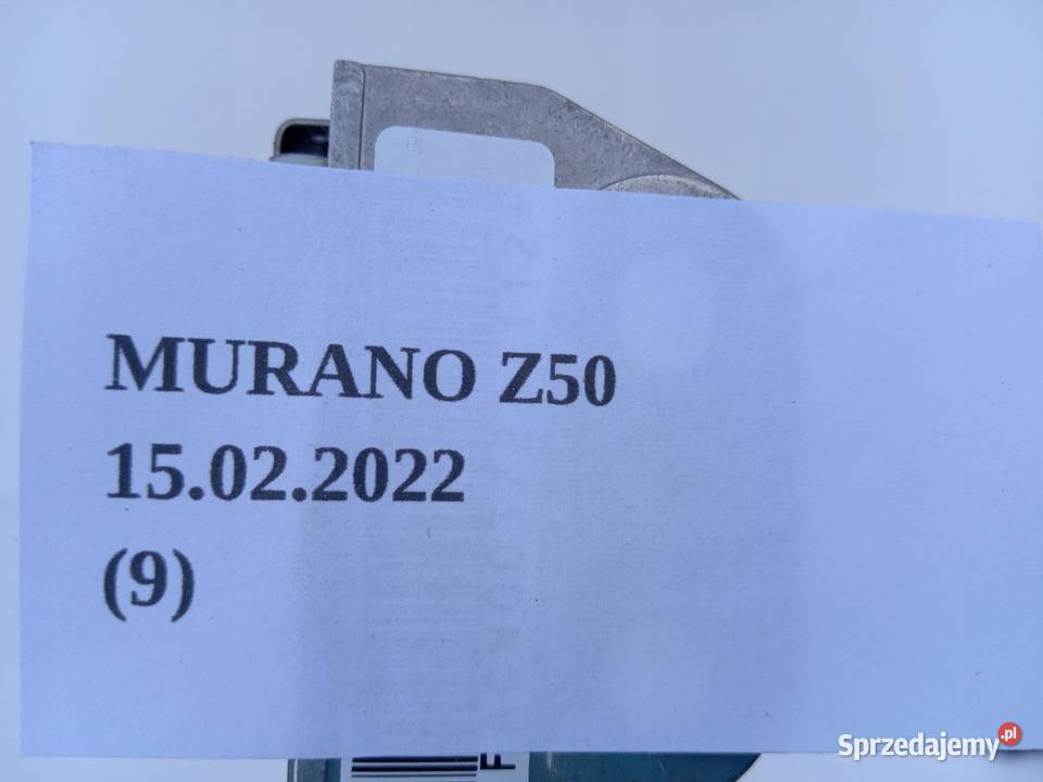 CZUJNIK UDERZENIA AIRBAG NISSAN MURANO Z50 Nowy Tomyśl sprzedam