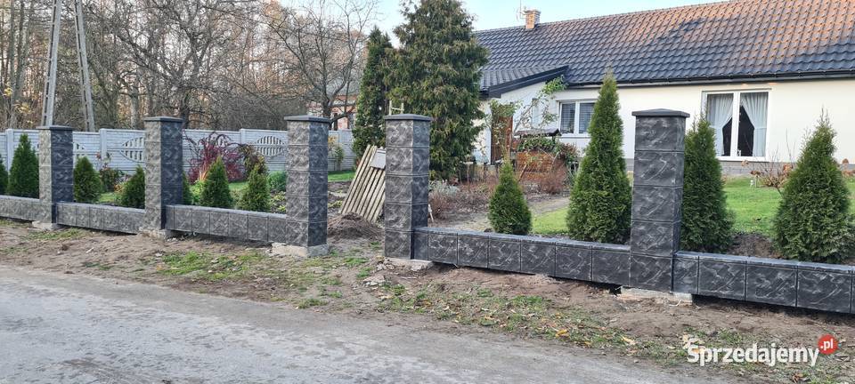 Ala klinkier słupki murki ogrodzenia imitacja Słupki Kutno