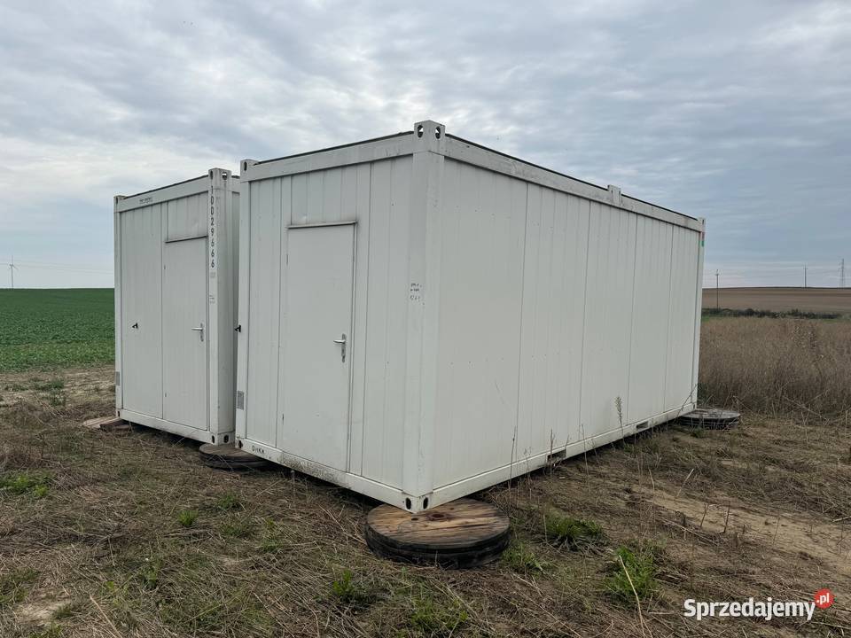 Kontenery socjalne sanitarne biurowe modułowe Biuro kujawsko-pomorskie Kołodziejewo