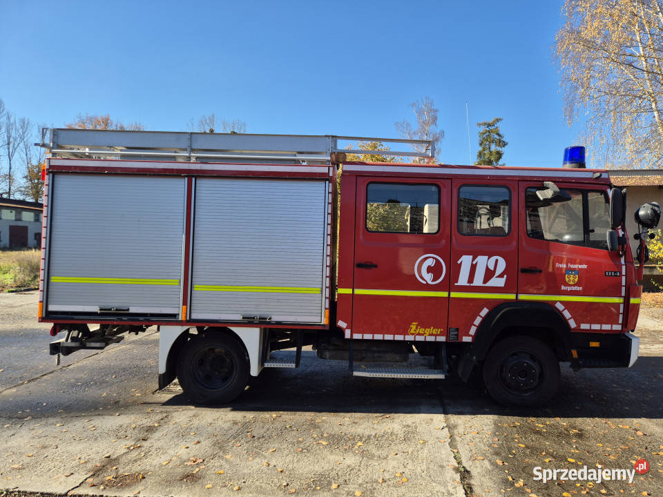 Wóz strażacki MERCEDESBENZ 814F LF 86 28 846 Inne pojazdy i łodzie śląskie Grodziec