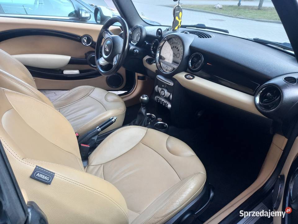 Mini Cooper cabrio 2009r 16 jasna skóra 146 1600cm3 Gdańsk