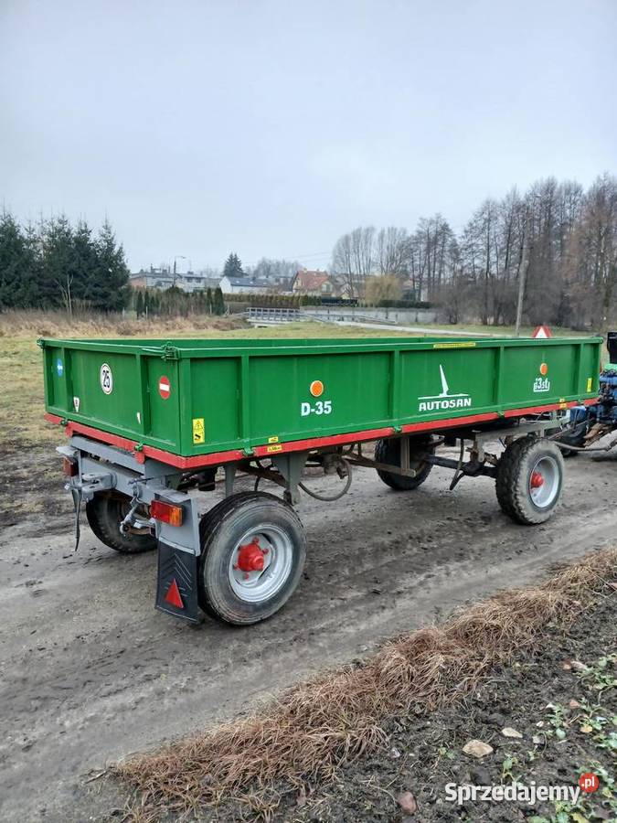 Przyczepa wywrotka T070 d35d45 Rzgów sprzedam