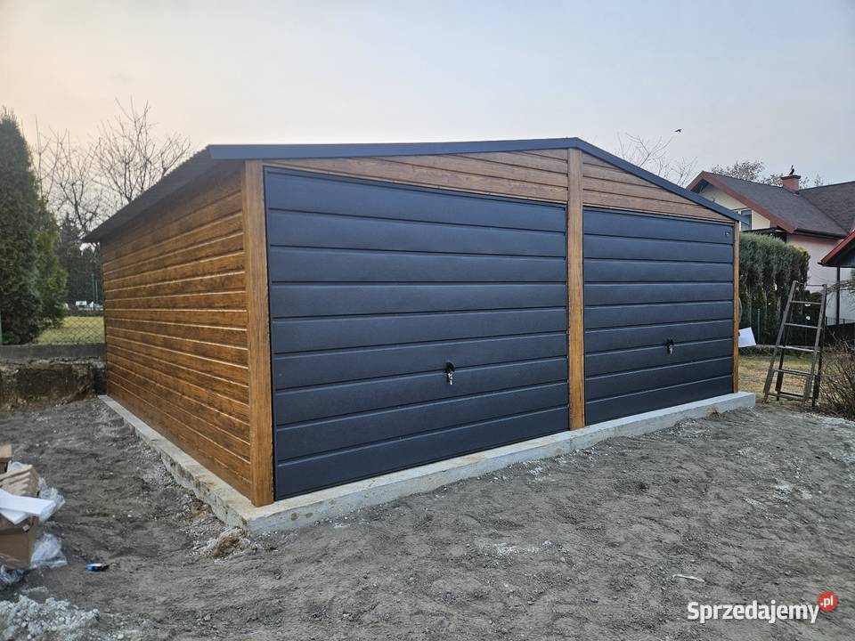 6x6 Garaze Blaszane Garaż Blaszany Blaszak Lublin