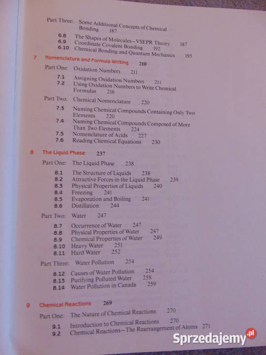 Chemistry Today 1 Third edition Zinck Whitman Lublin sprzedam