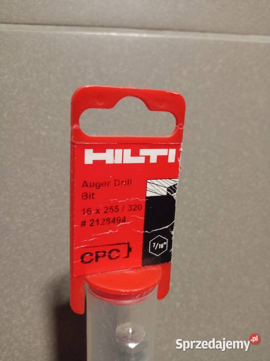 Wiertło do drewna fi 16255320 Hilti nowe sprzedam