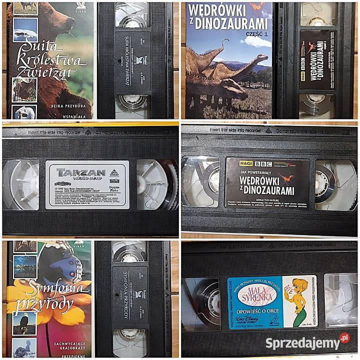 kasety VHS małopolskie