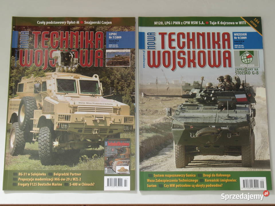 Technika Wojskowa 17 i 912 rocznik 2009 małopolskie Kraków