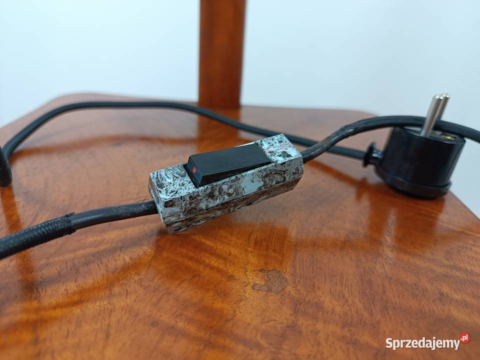 Lampa podłogowa ze stolikiem Art Deco Zielona Góra