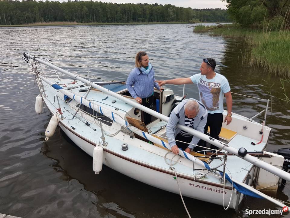 sprzedam żaglówkę z przyczepą
