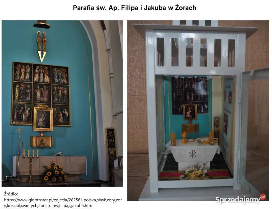 Lampion z wnętrzem kościoła wyjątkowy prezent Żory