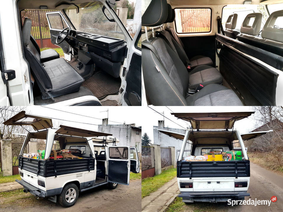 VW T3 doka 19d skrzynia 5 AAP relingi dachowe Motoryzacja Łódź sprzedam