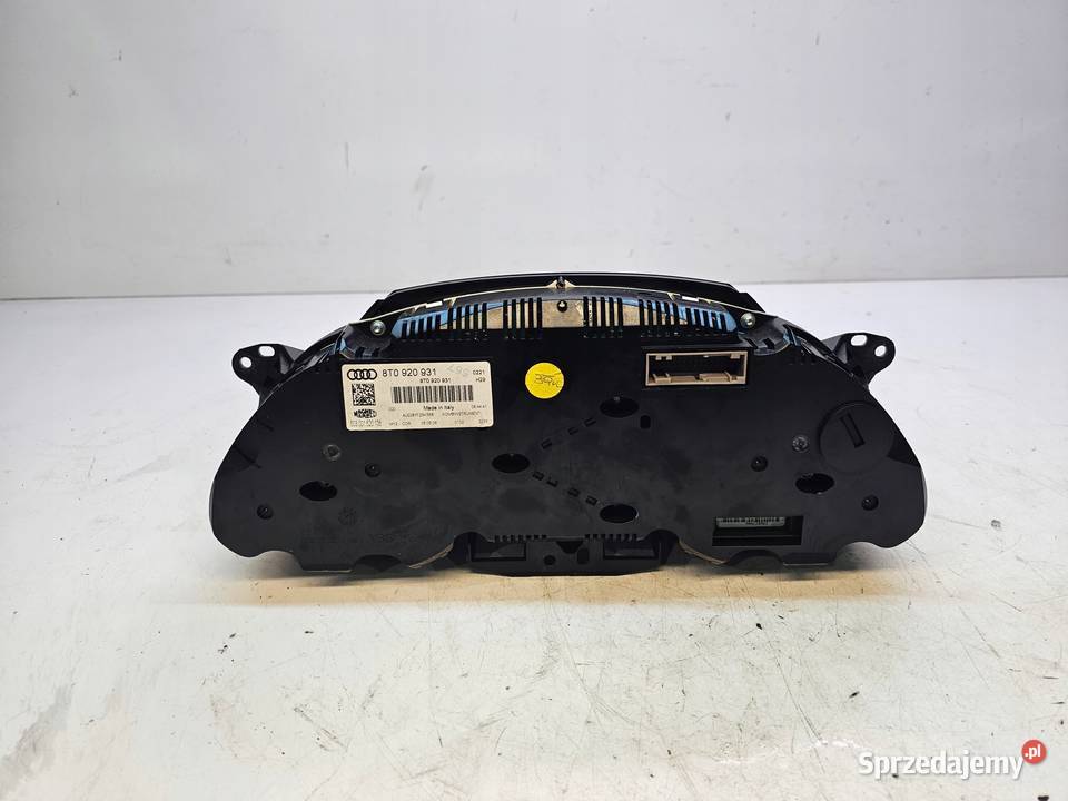 LICZNIK ZEGARY AUDI A5 8T 20 TFSI 8T0920931 Liczniki i zegary Przystajń