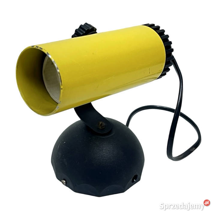 Żółta lampa kinkiet POLAM PIŁA Typ 12 Polska