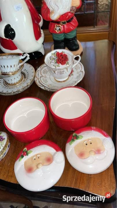 Pojemnik puzderko z Mikołajem Boże Narodzenie Gdańsk