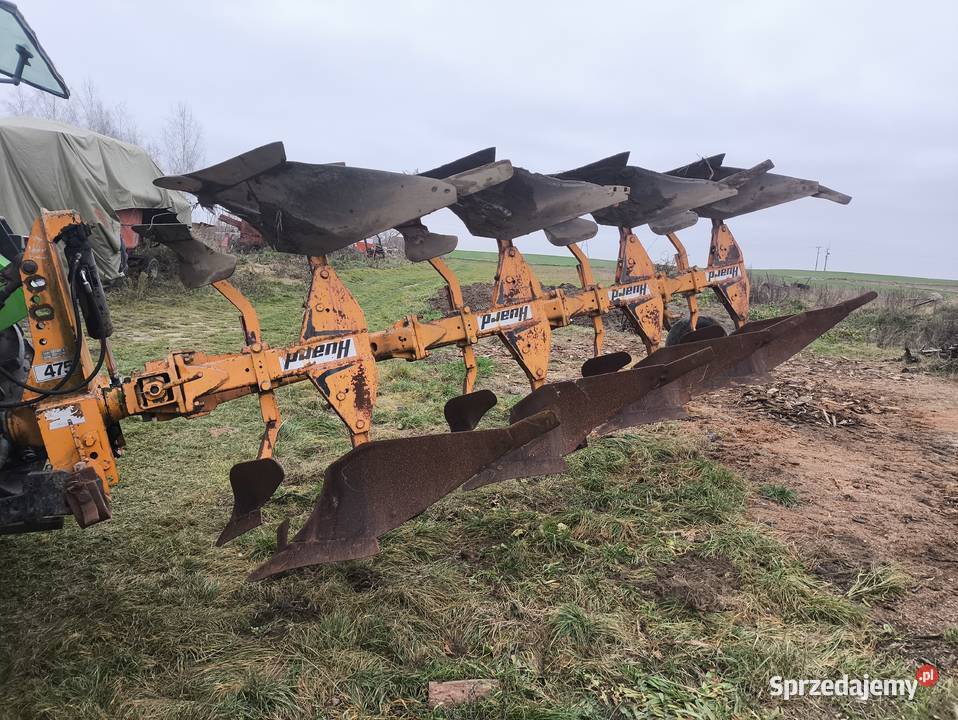 Pług huard 5 skibowy nieuszkodzony Stara Kornica