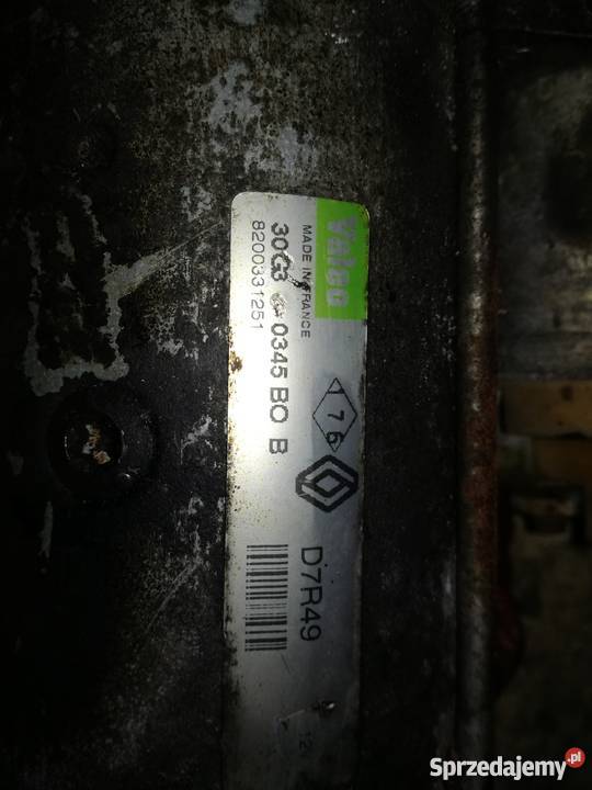 Rozrusznik nissan primera p 12 19dci Układ elektryczny Mieleszyn
