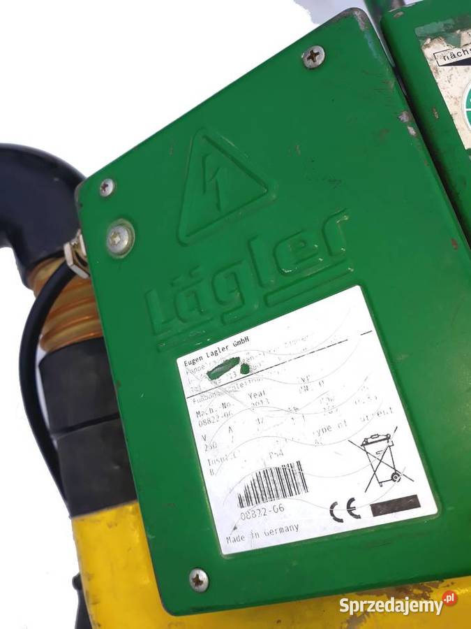 Cykliniarka Lagler Unico używana sprawna 2013 Elektryczne Gaszowice