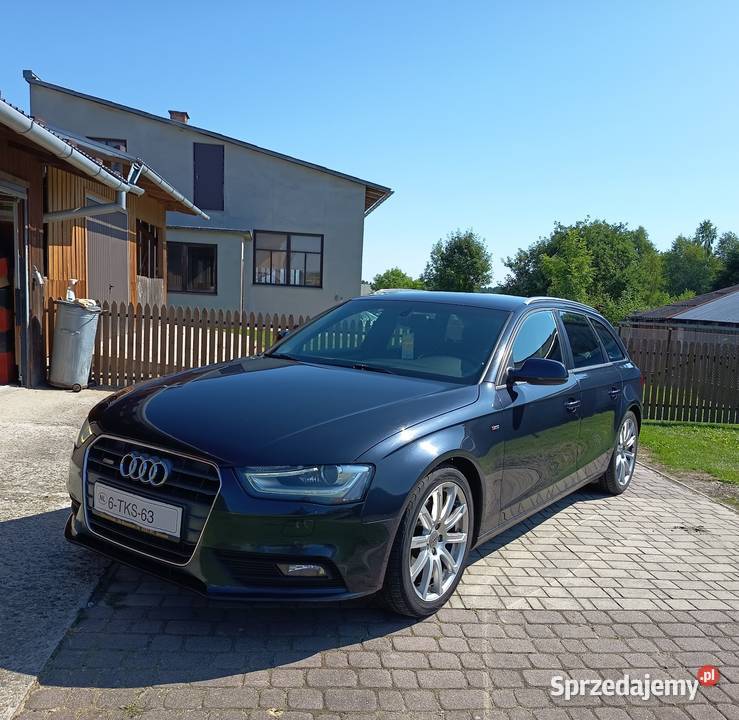 Audi A4 B8 20TDI 143 CAGA SLine bixenon skrętny nieuszkodzony Lubaczów sprzedam