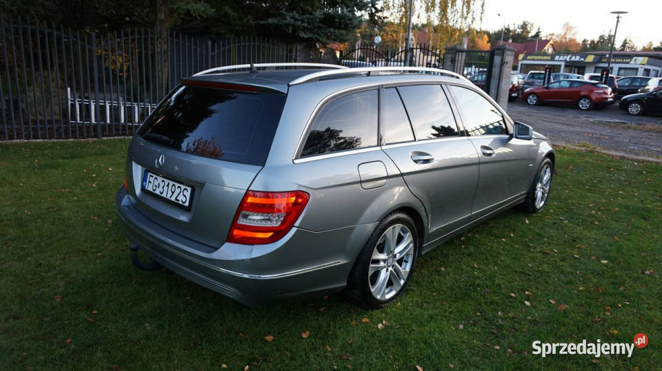 Mercedes C 200 super stan Gwarancja W204 czujnik parkowania Zielona Góra